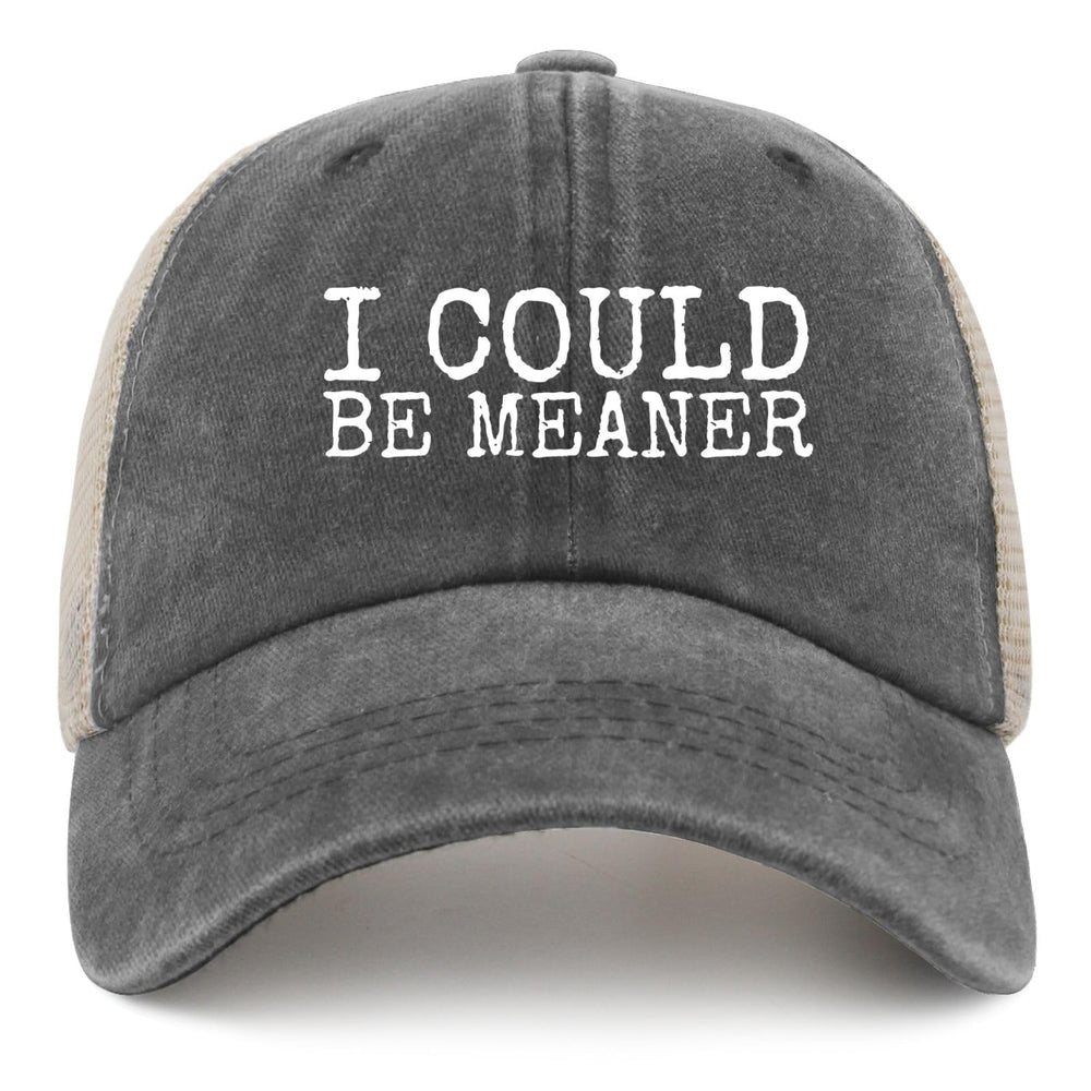 YFKFYTG I Could Be Meaner Hat gift-ready packaging and presentation idea.