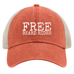 YFKFYTG Trucker hat with mesh back for improved airflow outdoors.