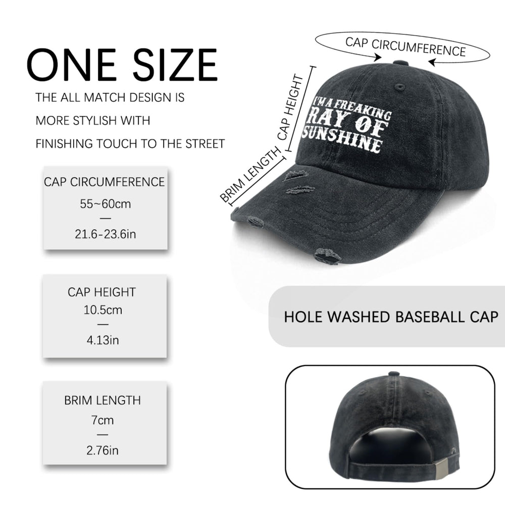 YFKFYTG Unisex snapback adjustable hat with easy fit for outdoor activities.