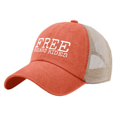 YFKFYTG Washed denim vintage cap adds retro style and durability.