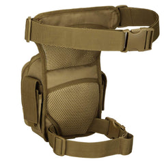 YFNT thigh pack with four zip pockets keeps gear organized during outdoor adventures
