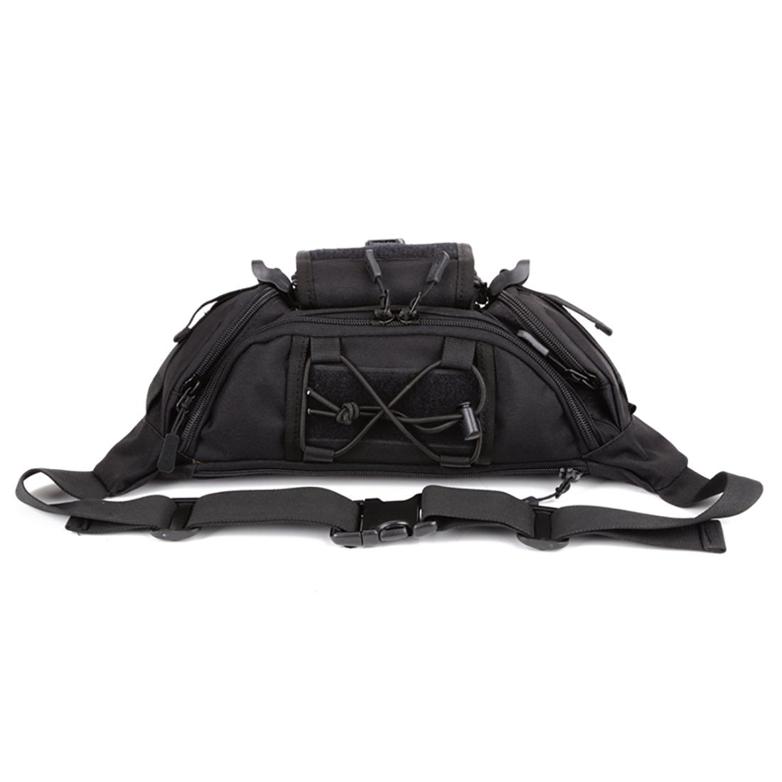 YFNT tactical waist bag with extra pockets ready for hunting or travel.