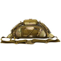 YFNT Tactical Waist Bag side pocket enables quick access during activities.