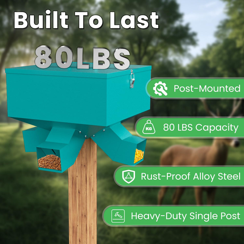 Yhhdjc easy-setup 4x4 post mount enables fast relocation.