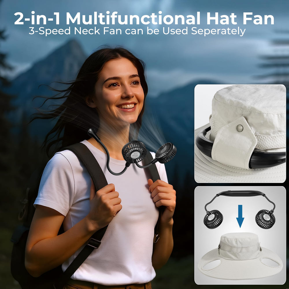 YIFOCO adjustable chin strap keeps your hat secure during movement.
