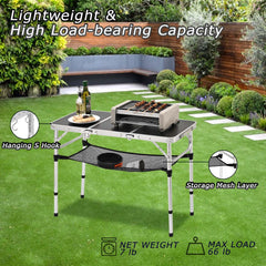 YihuiKo aluminum frame delivers durable, lightweight construction.