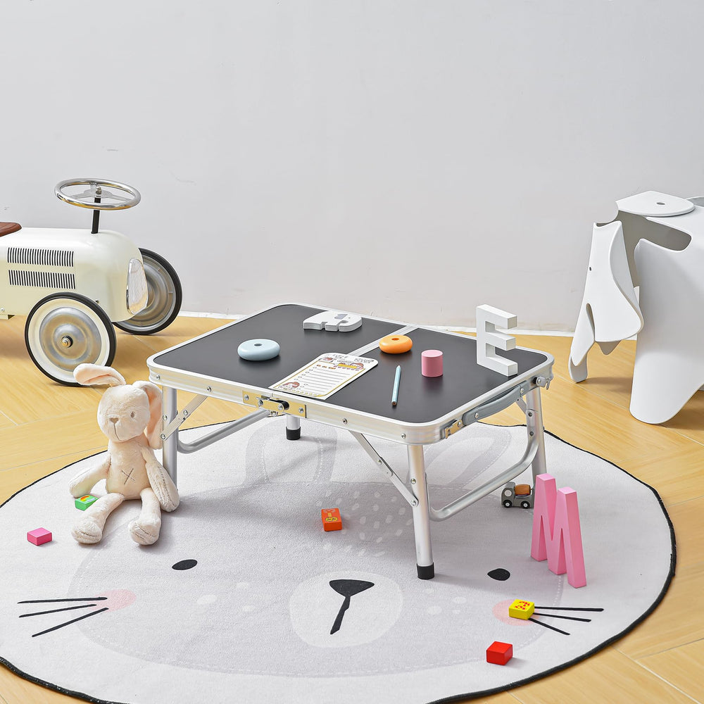 YihuiKo folding table with carry handle for easy transport