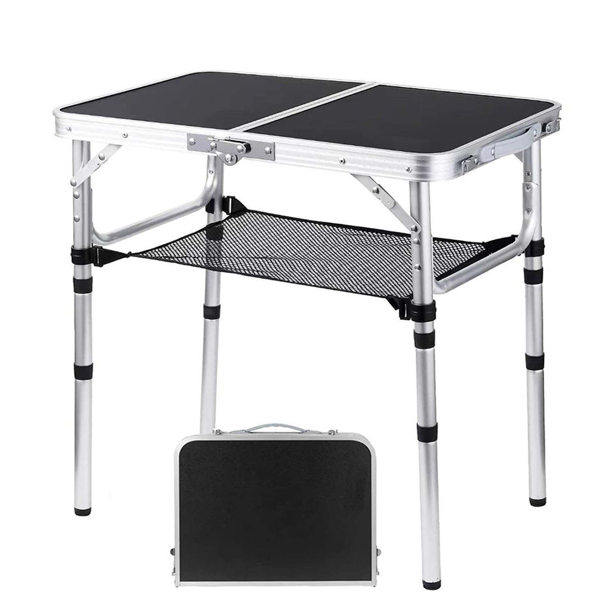 YihuiKo folding table unfolded surface 16x24 inches for outdoor meals