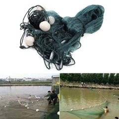 YIYIBYUS fishing drag net on beach ready for shore seining