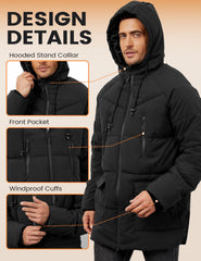 Yimoon hood drawstring adjustment detail demonstrates customizable coverage in windy conditions.