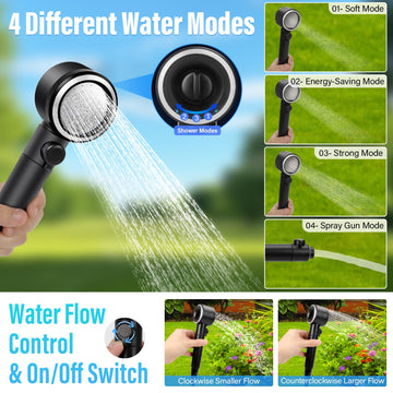 Yimserk IPX8 outdoor shower kit is built to handle wet, rugged environments.