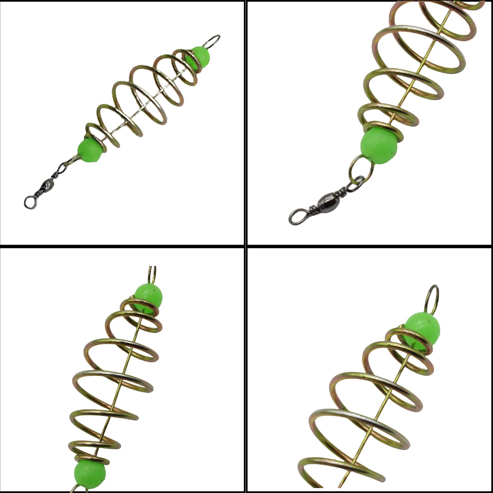 Heavy-Duty Spring Bait Cage Holder for Carp Fishing