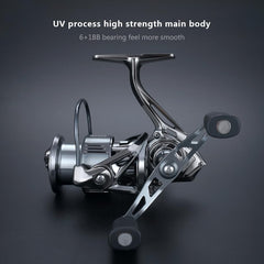 YINYU Spiker 3000 gear system emphasizes 6.2:1 fast retrieves.