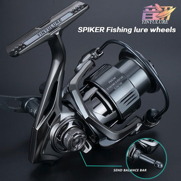 YINYU SPIKER 6.2:1 gear close-up highlighting fast retrieves and power transmission