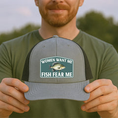 Yippee Daisy funny fishing hat model, eye-catching lake outing