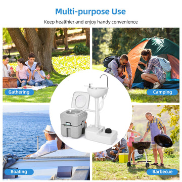 YITAHOME clear installation guide image guiding quick assembly outdoors.