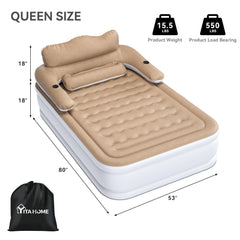 YITAHOME FullXL carry bag with mattress for easy travel and storage