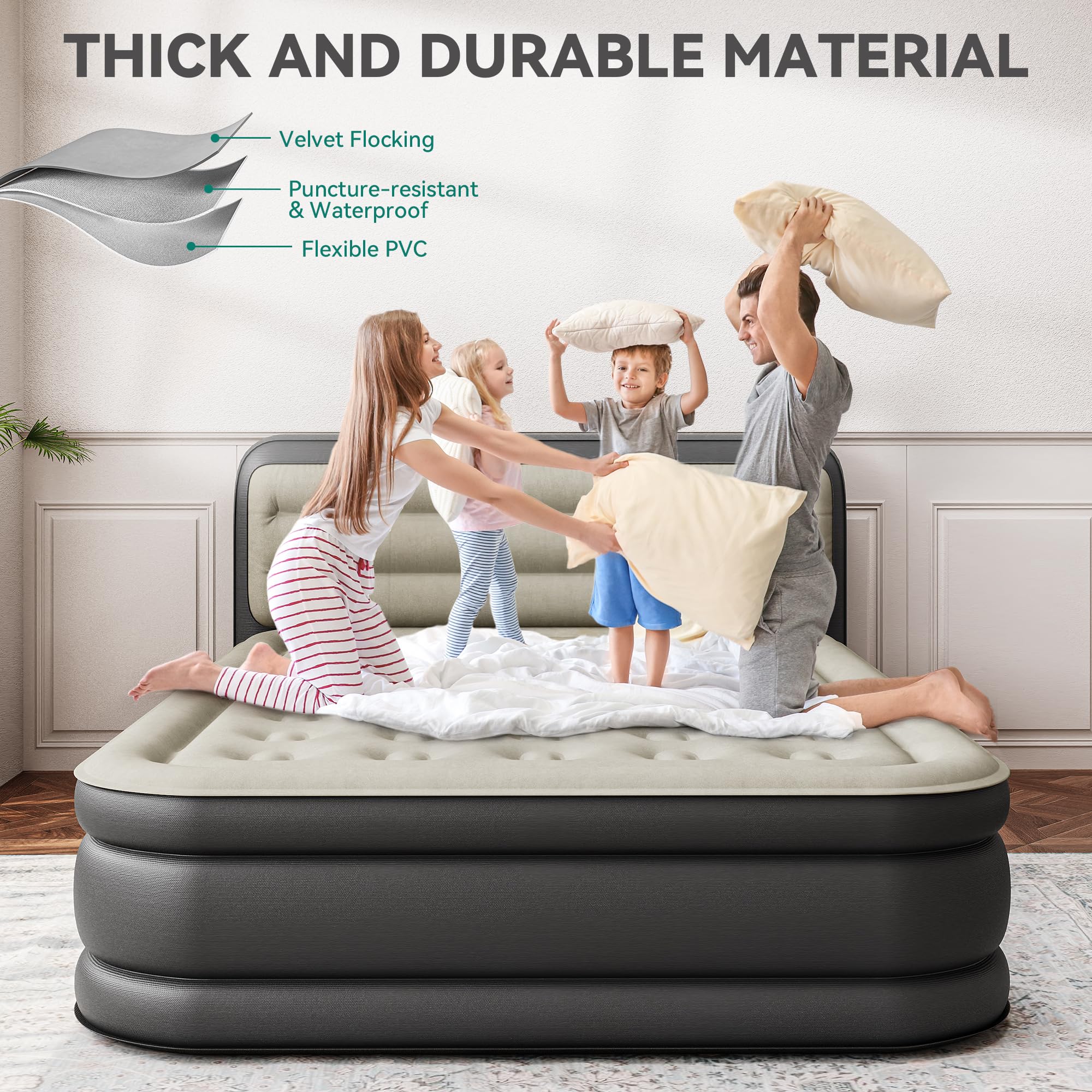 Versatile for indoor and outdoor use with the YITAHOME mattress
