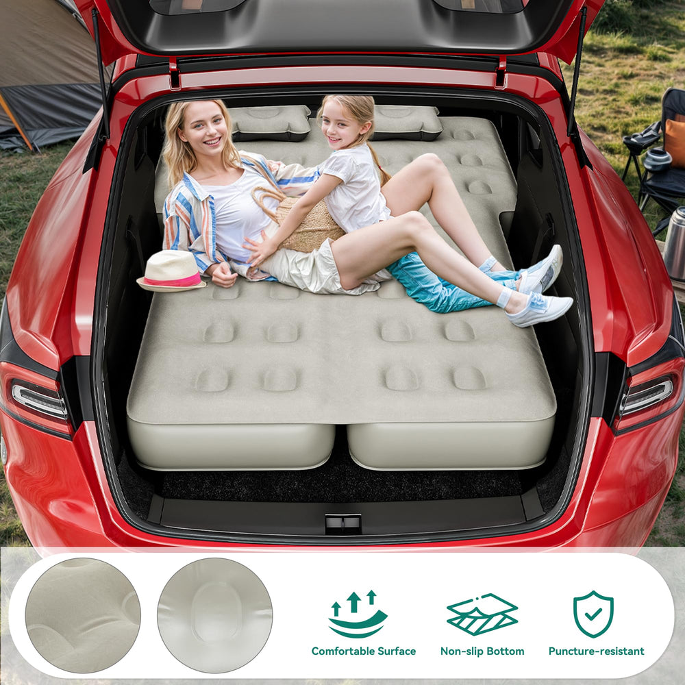 YITAHOME SUV air mattress heavy-duty coil system supports up to 600 lbs