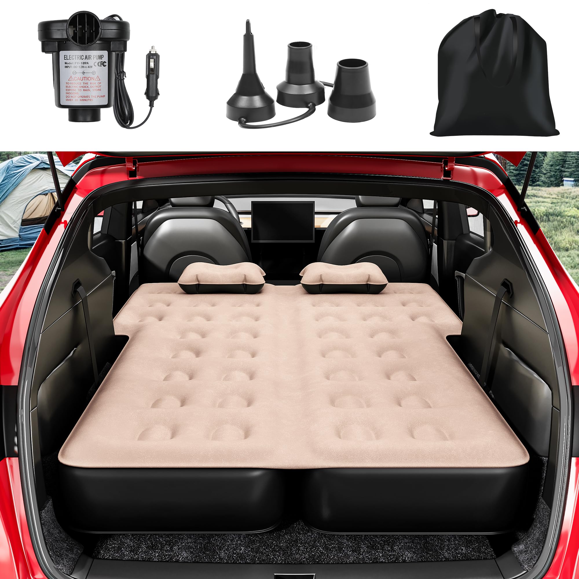 YITAHOME SUV mattress with front valve enabling quick inflation