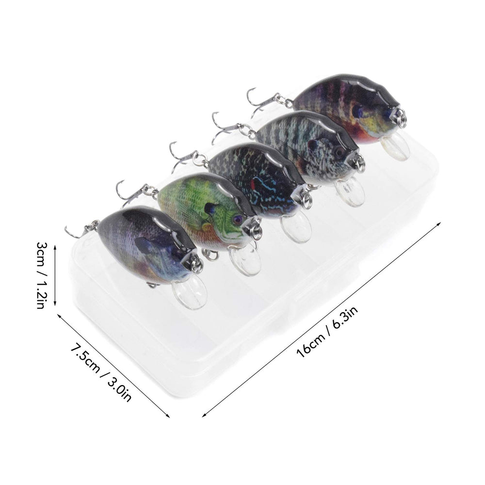 YIWENG 6 cm, 15 g lure ideal for precise casting.