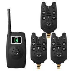 YIWENG alarm set receiver with LED alert for bite notifications.