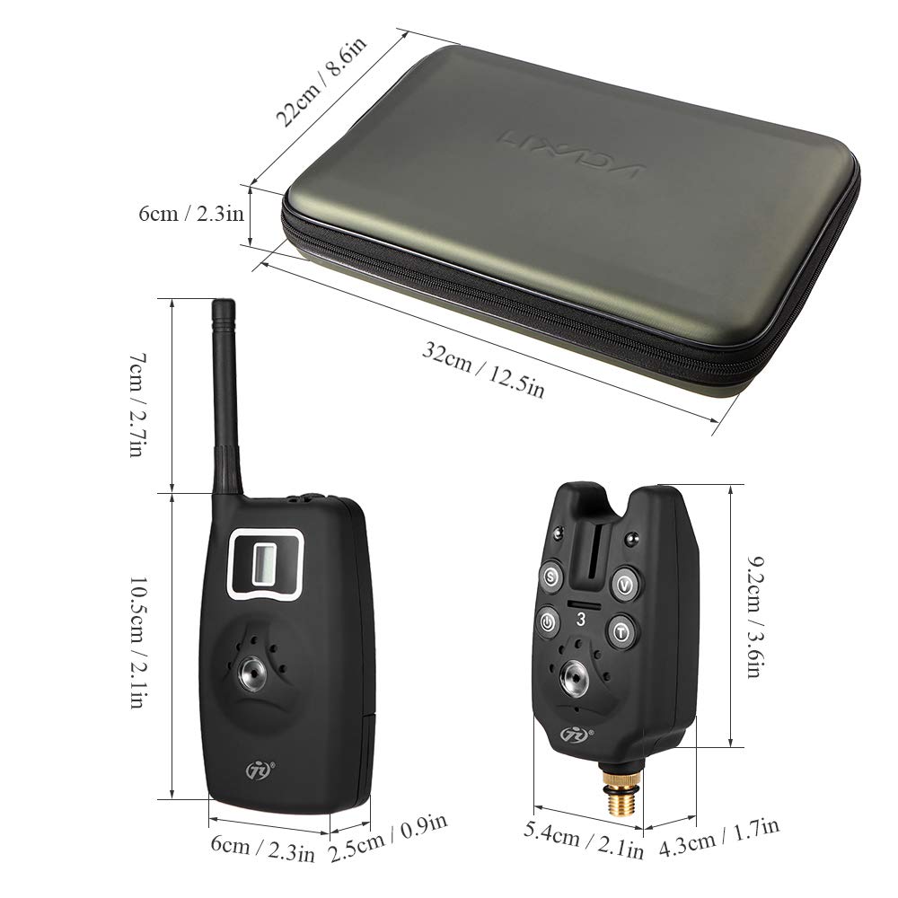 YIWENG alarm set transmitter style-3 for multi-rod bite alerts.