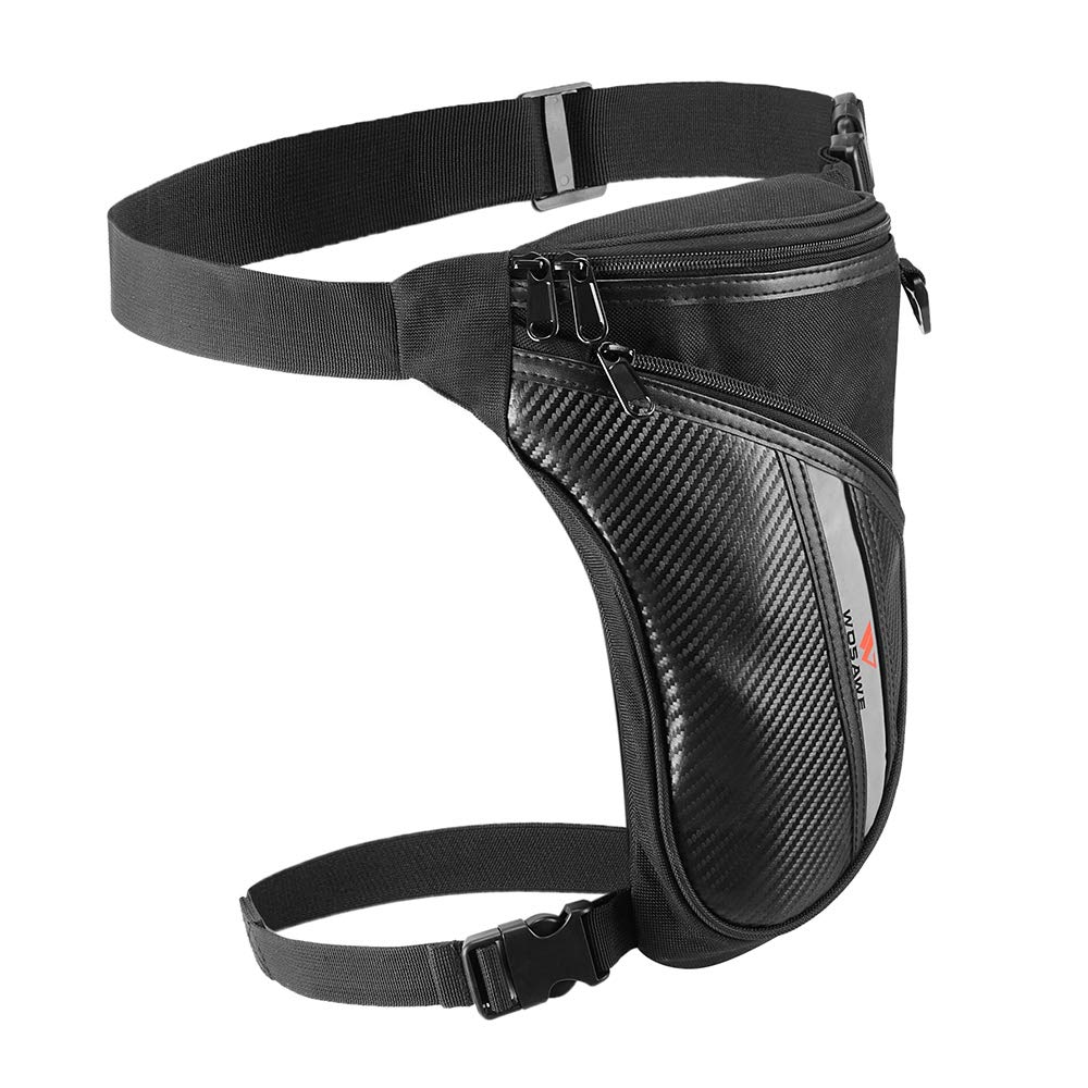 YIWENG MB09 bike pouch front view for quick access during rides.