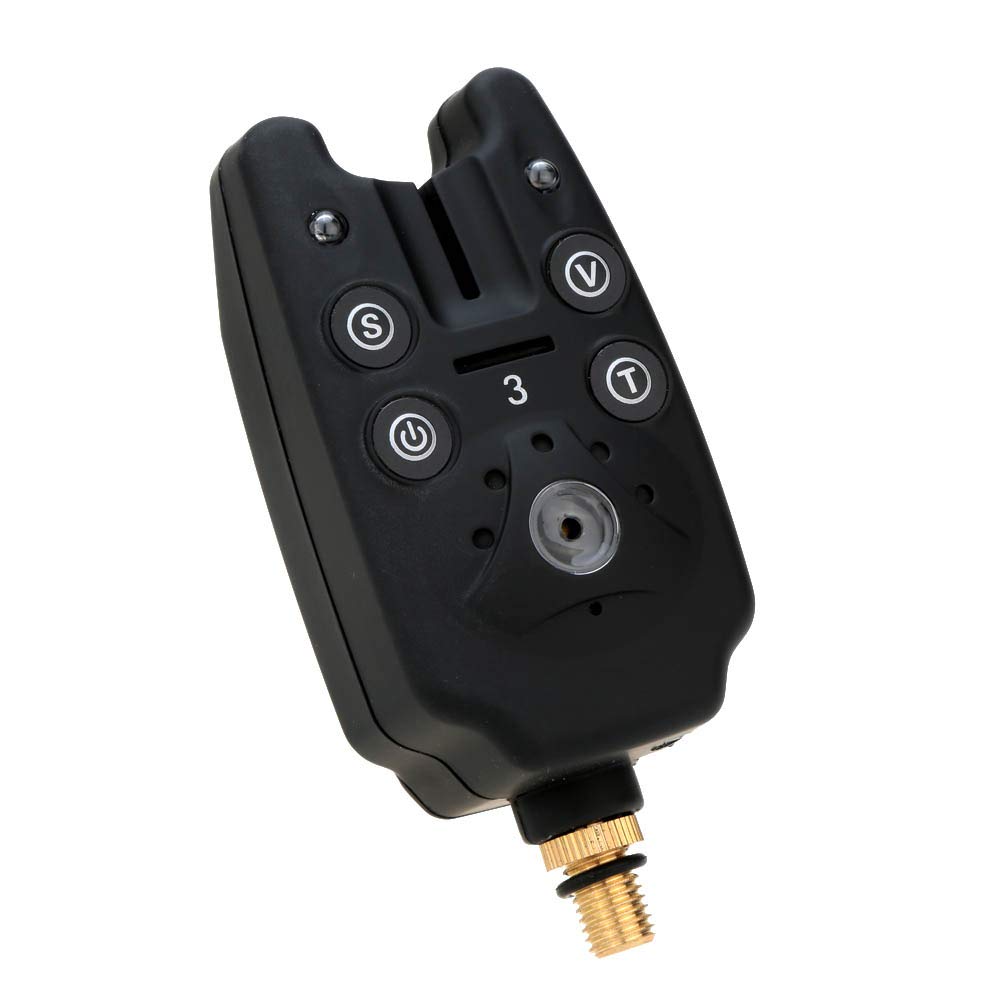 Batteries not included for YIWENG Bite Alarm; use standard 9V cells.