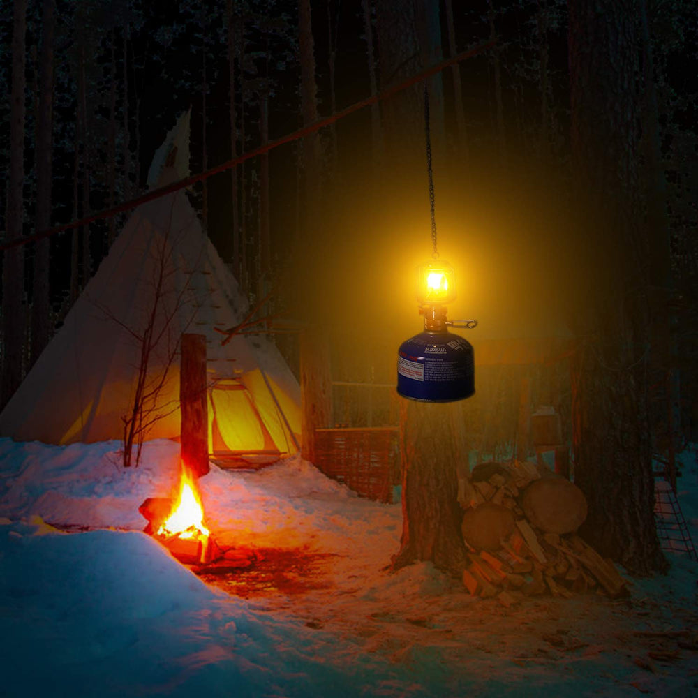 YIWENG Steam Lamp stainless steel body for rugged outdoor use.