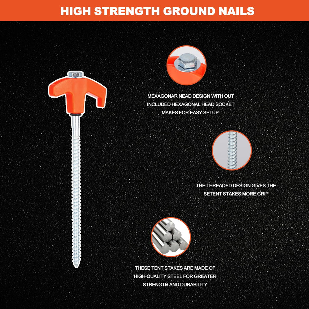 YIYAO rust-resistant galvanized stakes withstand rain and moisture