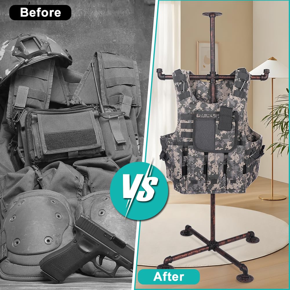 YIYEZHIQIU helmet hanging capability helps organize gear efficiently.