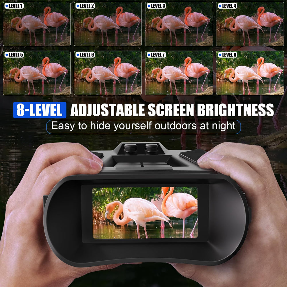 YKSLEMON Night Vision Gear uses a 5000mAh battery for long outdoor sessions.