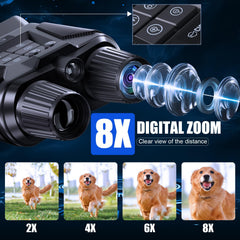 YKSLEMON Night Vision Goggles demonstrate day-to-night versatility with natural colors in daylight.