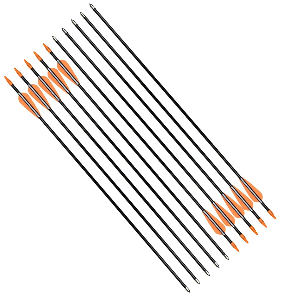 YLSIO Archery arrow with bullet-point safe tip supports safe beginners.