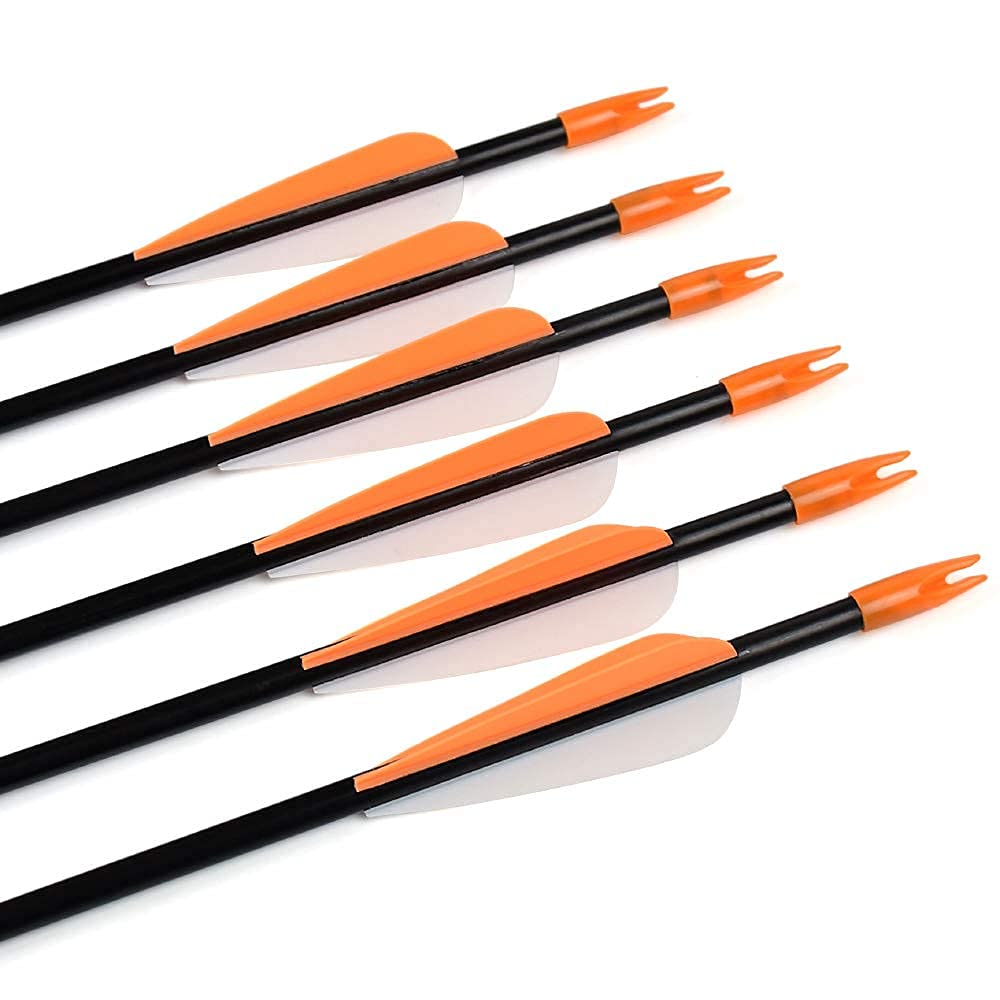 YLSIO Archery arrow with 5mm inner and 7mm outer diameter for compatibility.