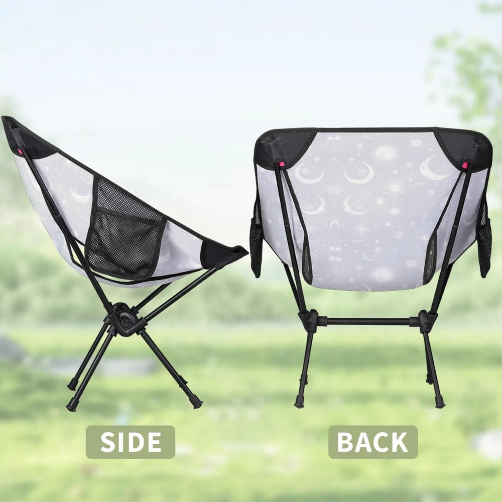 YLYNIU portable camping chair on beach or lawn for picnics