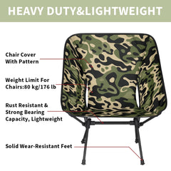 YLYNIU portable camping chair ergonomic breathable fabric for all day comfort