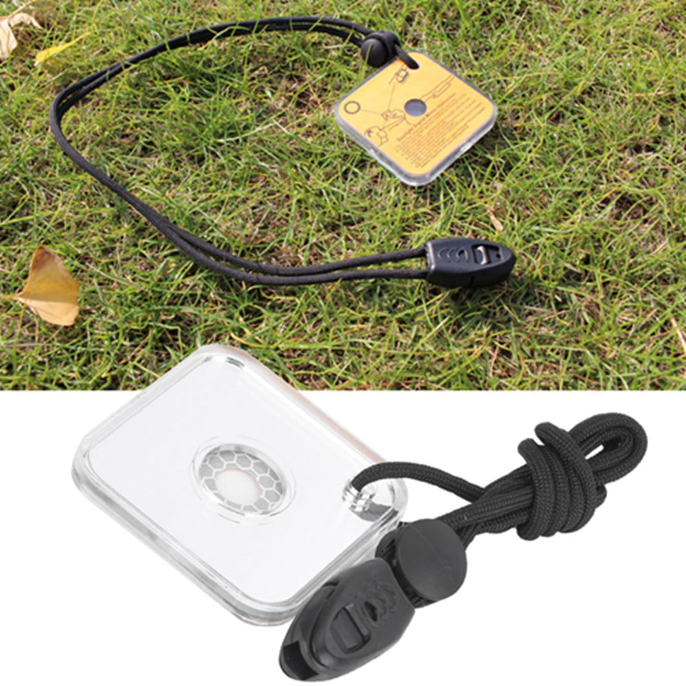 Ymiko device usable on cloudy days or at night for visibility signals.