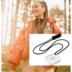 Ymiko whistle on lanyard for enhanced rescue signaling and alerting.