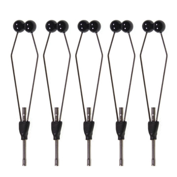 YMXOUQ 5-Piece Fly-Tying Bobbin Holder with Bi-Ceramic Tip – 4.3 inch