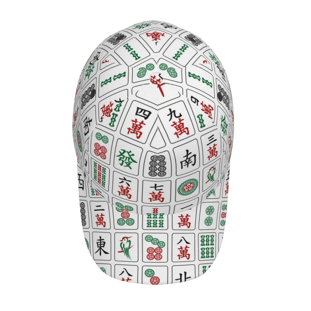 YNHXYFT Mahjong cap with sun protection for outdoor use.