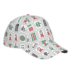 YNHXYFT Mahjong hat with back snap closure for a customizable fit.