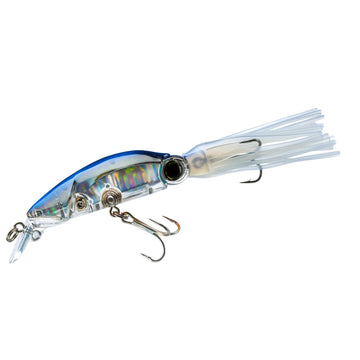 Yo-Zuri 3D Squirt Pearl Blue front view shows lifelike swimming action for casting and trolling.