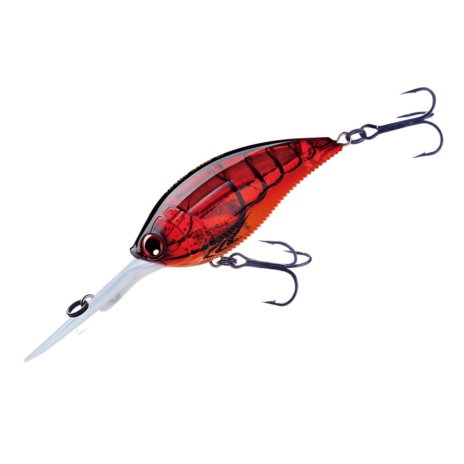 Yo-Zuri 3DB Prism Crawfish lure flashes prism light to attract bass from cover.