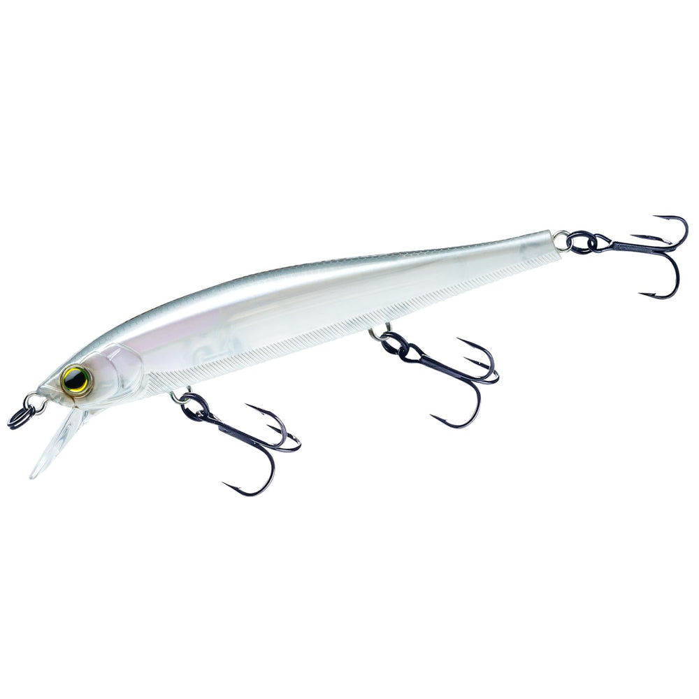 Yo-Zuri 3DB Jerkbait 110 front view suspending action for stop-and-go retrieves.