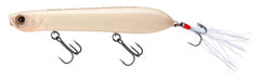 Yo-Zuri 3DB Pencil Popper front view showing water-spitting action for long casts.