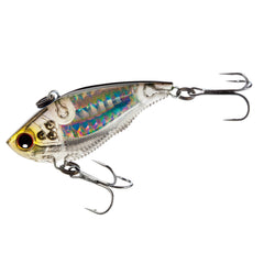 Yo-Zuri 3DB Vibe prism silver black lure ready for deep-water casting.