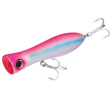 Yo-Zuri Bull Pop Floating Lure front view, ideal for long-distance surface strikes.
