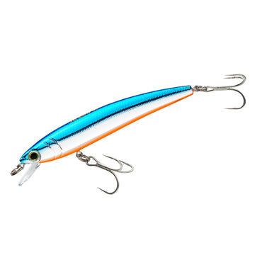 Yo-Zuri F1161-BT Pins Minnow front view with realistic finish for enticing strikes.